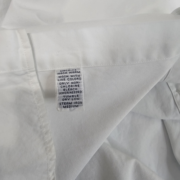 Ralph Lauren Blue Label White Button Down Shirt - Picture 12 of 13